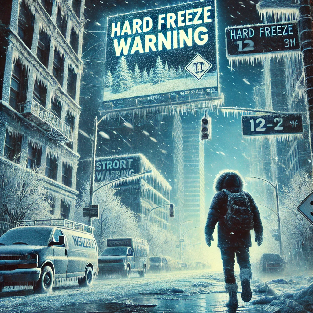Hard Freeze Warning