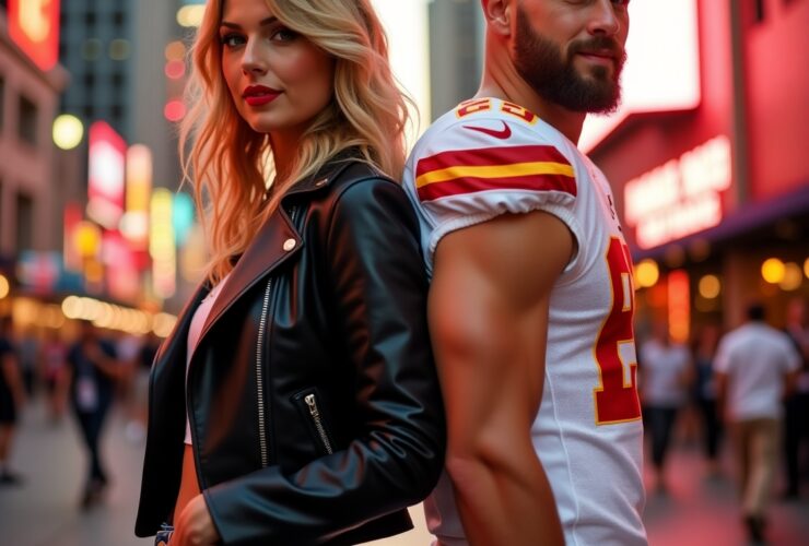 Taylor Swift and Travis Kelce
